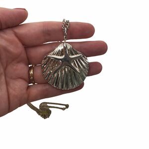 Signed Best Necklace Brooch Shell Starfish Nautical Ocean Beachy Mermaid Coastal
